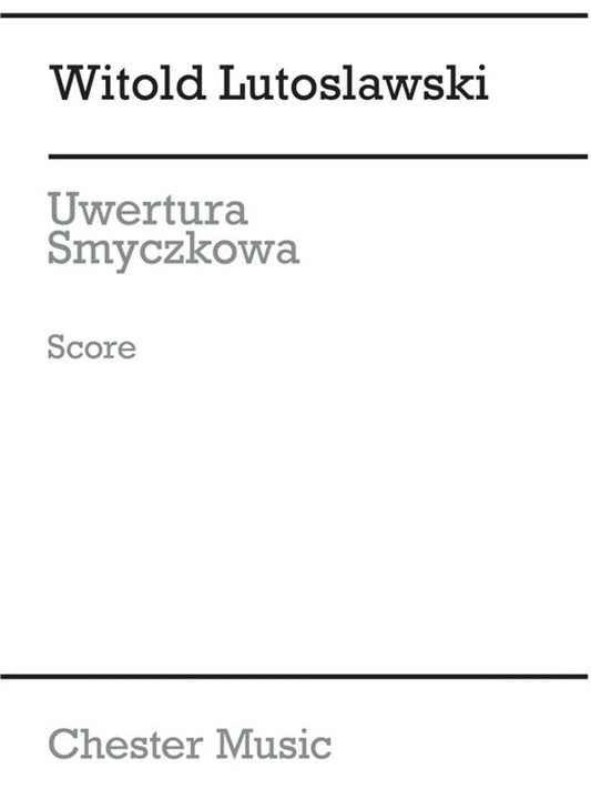 Overture For Strings Score (Softcover Book)