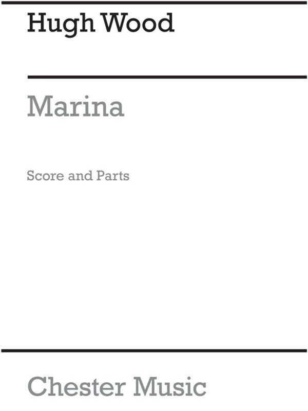 Wood Marina Op 31 Score & Parts(Arc)