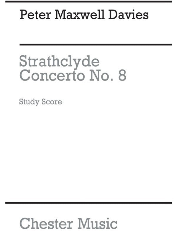 Maxwell Davies Strathclyde 8 P/Score
