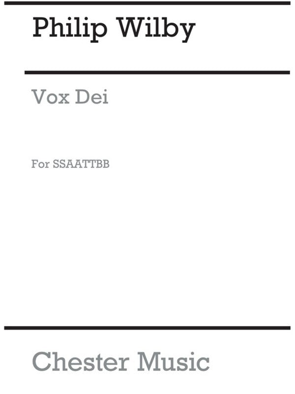 Wilby Vox Dei SSAATTBB Choir