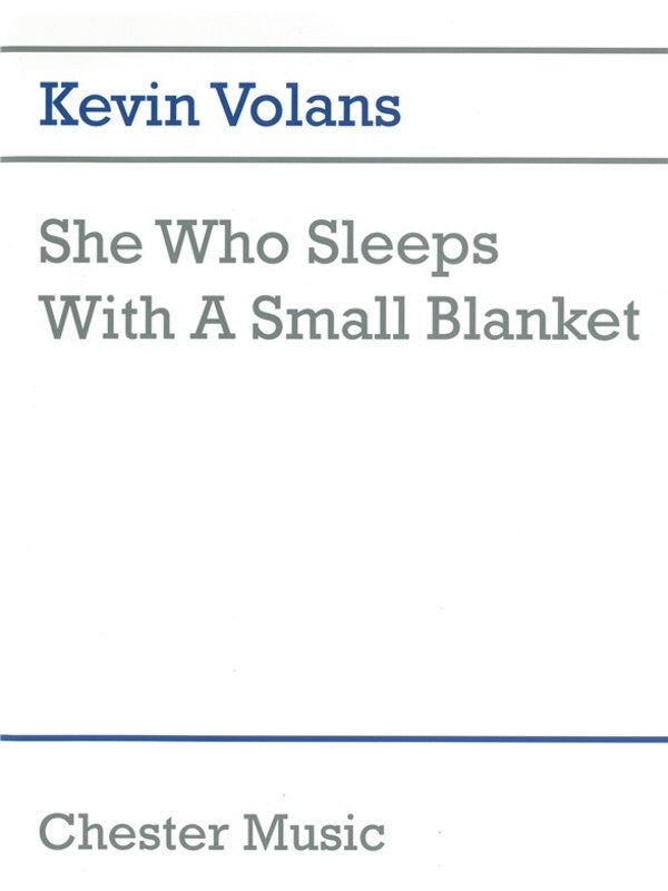 Vonline Audions She Who Sleeps Percussion Solo (Softcover Book)