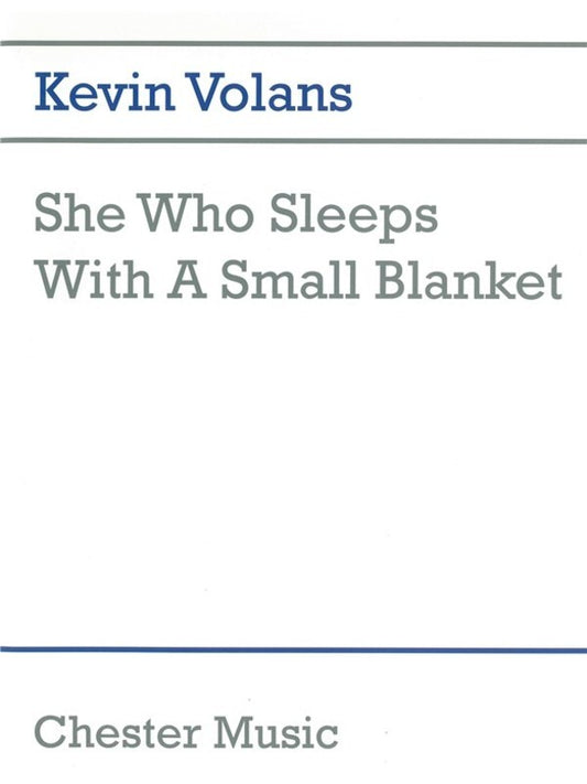 Vonline Audions She Who Sleeps Percussion Solo (Softcover Book)