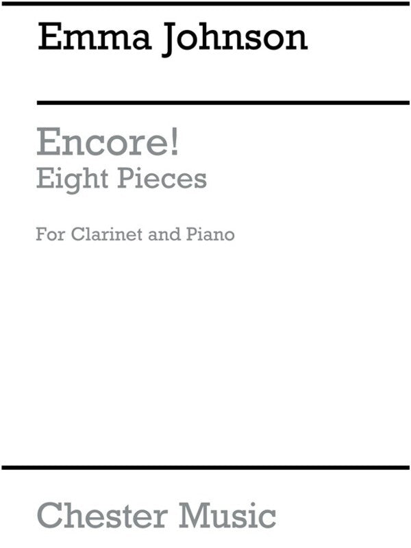 Johnson Encore Clarinet And Piano (Softcover Book)