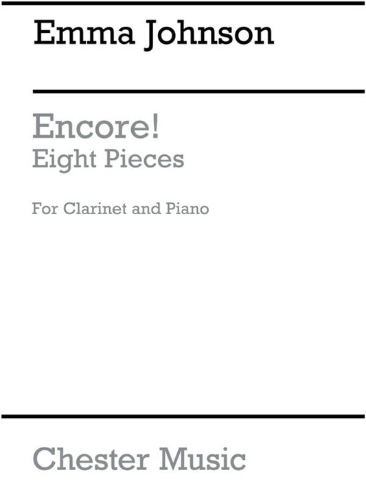 Johnson Encore Clarinet And Piano (Softcover Book)