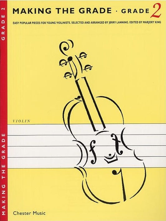 Making The Grade Violin 2 (Softcover Book)