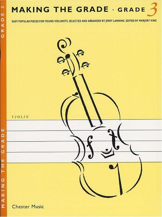 Making The Grade Violin 3 (Softcover Book)