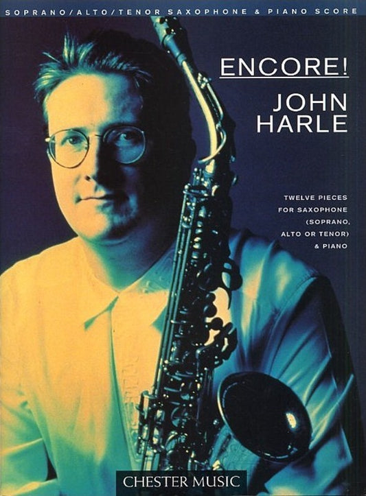 Harle Encore 12 Pieces Sax And Piano (Softcover Book)