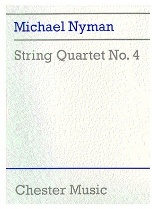 Nyman String Quartet No.4 Score Book