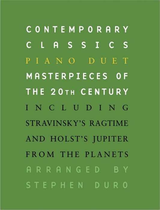 Contemporary Classics Piano Duet (Softcover Book)