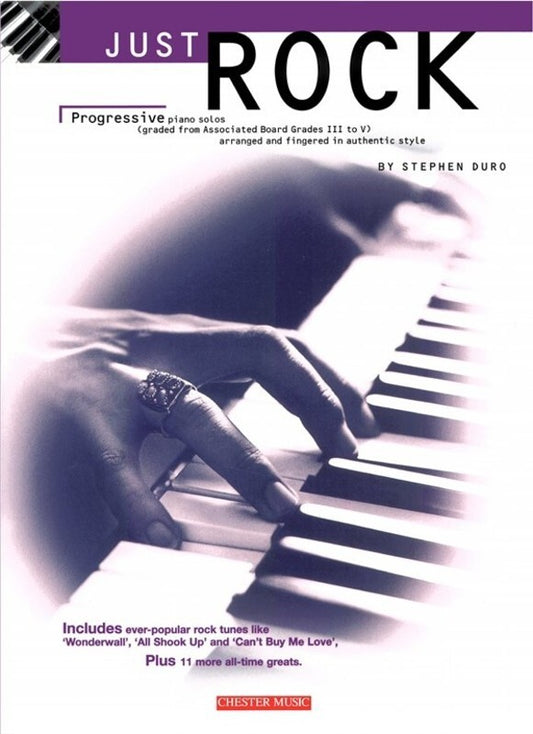 Just Rock Piano Solos (Softcover Book)