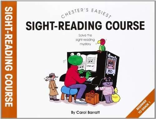 Barratt Easiest Sight Reading Course for Piano by Carol Barratt, 64 Pages, Chester Music