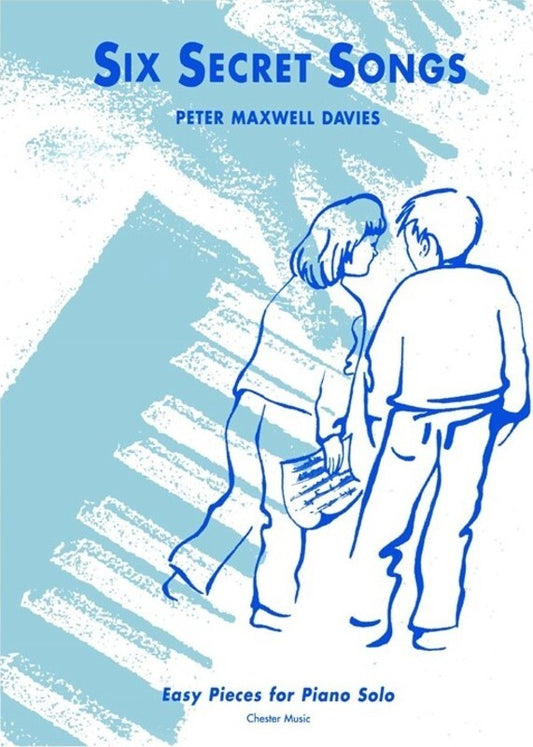 Maxwell Davies 6 Secret Songs Ez/Piano (Softcover Book)