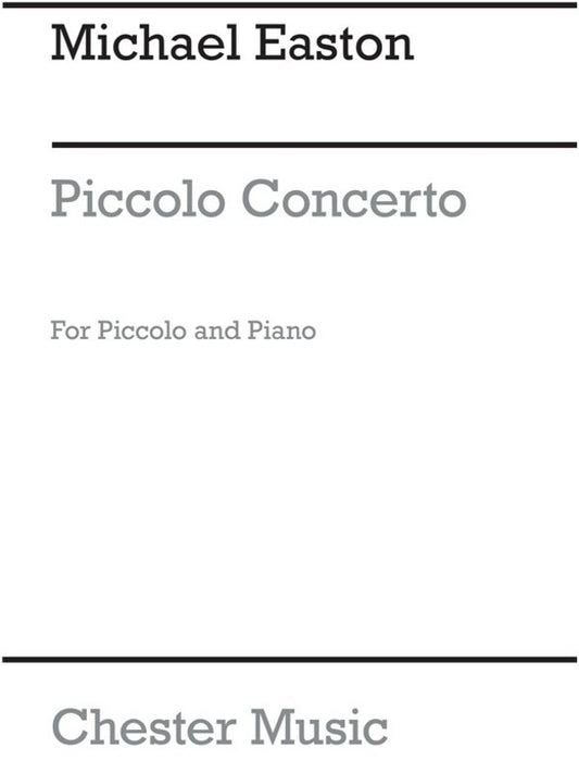 Easton Concerto Picc/Piano/Orch(Arc) (Softcover Book)