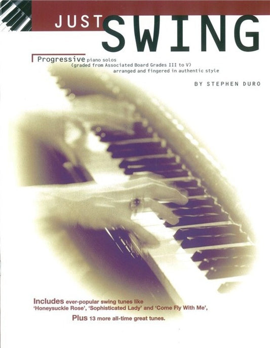 Just Swing Piano Solos (Softcover Book)