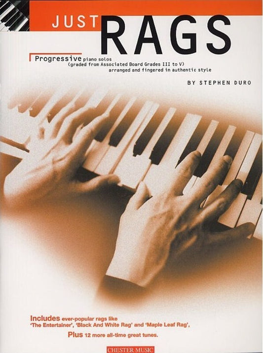 Just Rags Piano Solos (Softcover Book)