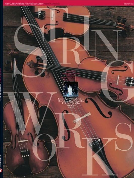 String Quartet Broadway Hits (Music Score/Parts) Book
