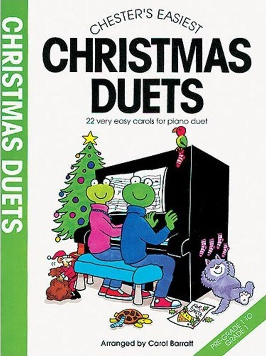 Barratt Easiest Christmas Duets Piano (Softcover Book)