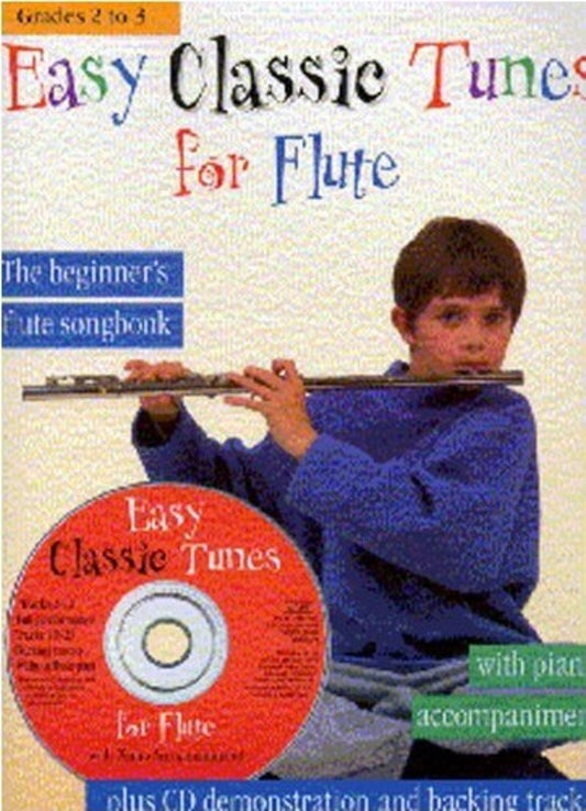 Easy Classic Tunes For Flute/Piano Book/CD Book