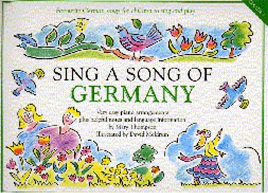 Sing A Song Of Germany Easy Piano (Softcover Book)
