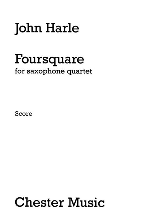 Harle J.Foursquare For Sax Quartet (Music Score/Parts) Book