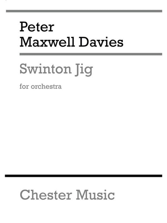 Maxwell Davies Swinton Jig Orch
