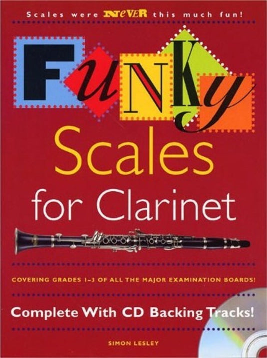 Funky Scales For Clarinet Book/CD Gr 1-3 (Softcover Book/CD)