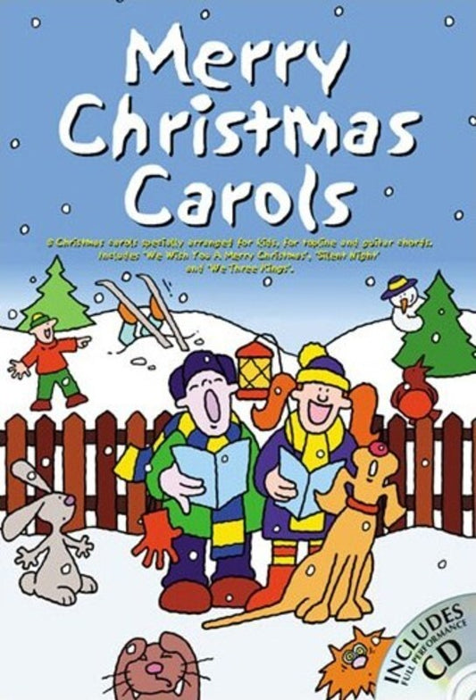 Merry Christmas 8 Carols Vocal/Ch Softcover Book/CD