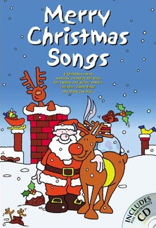Merry Christmas 8 Songs Vocal/Ch Softcover Book/CD