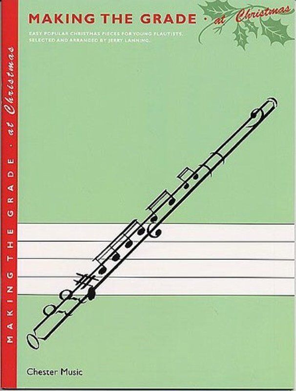 Making the Grade at Christmas Flute/Piano Book with CD by Jerry Lanning