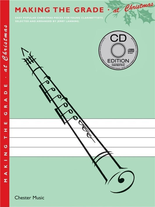 Making The Grade At Christmas Clarinet/Piano Softcover Book/CD