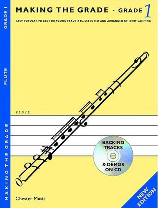 Making The Grade Grade 1 Flute/Piano BK/CD New Edition by Jerry Lanning