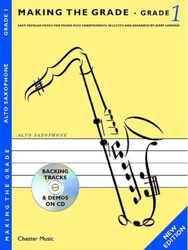 Making The Grade 1 Alto Sax/Piano Book/CD New Ed. (Softcover Book/CD)