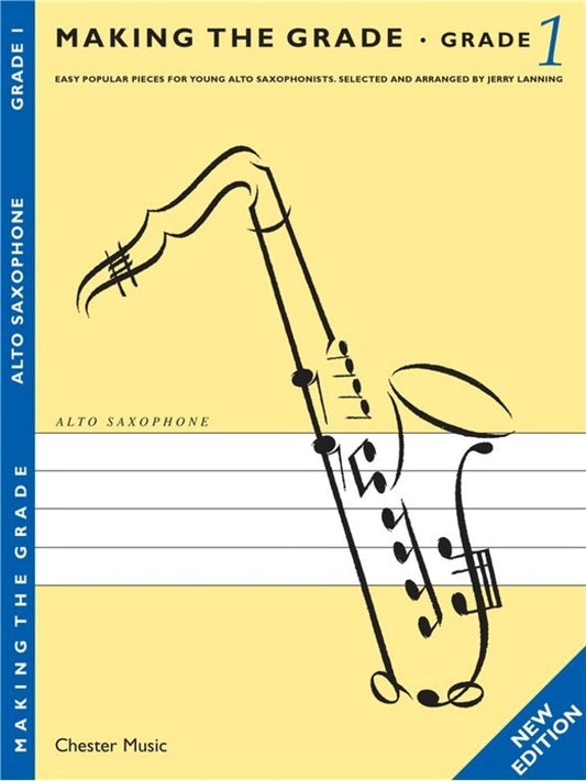 Making The Grade 1 Alto Sax/Piano New Ed. (Softcover Book)