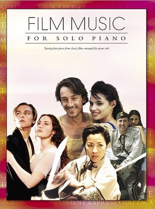 Film Music For Solo Piano (Softcover Book)