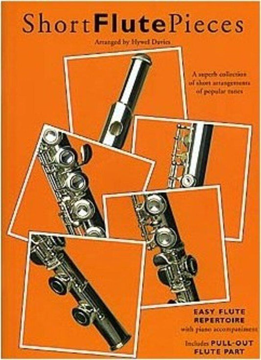 Short Flute Pieces for Flute and Piano by Hywel Davies, 72 Pages, Chester Music