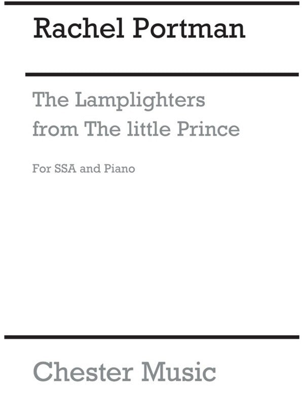 Portman R The Lamplighters SSA Piano