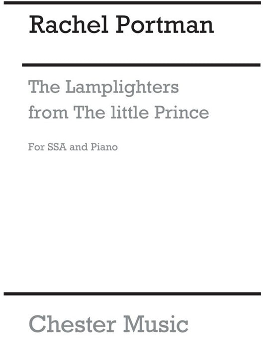 Portman R The Lamplighters SSA Piano
