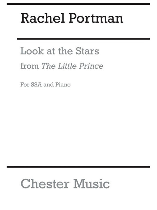 Portman R Look At The Stars SSA Piano
