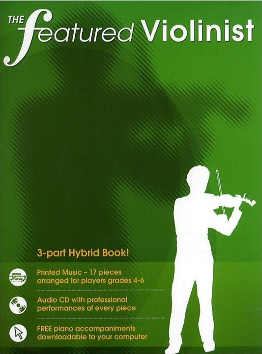 Featured Violinist Softcover Book/CD