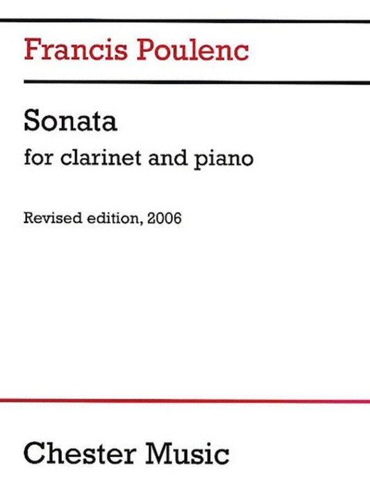 Poulenc - Sonata for Clarinet and Piano (Revised Ed 2006)