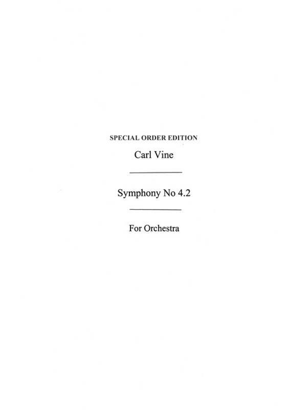 Symphony No 4.2 Study Score
