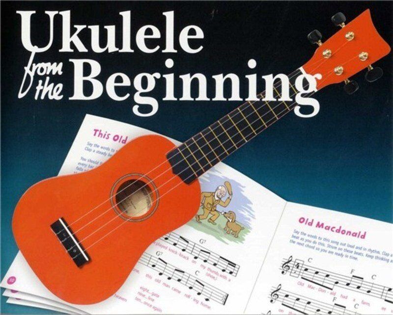 Ukulele From The Beginning Book 1 - 40 Pages, Digital Edition, Includes Audio Tracks, Ideal for Beginners, by Rachel Lindley & Tim Fulston