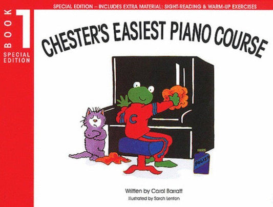 Chesters Easiest Piano Course Book 1 by Carol Barratt, 64 Pages, Publisher: Chester Music