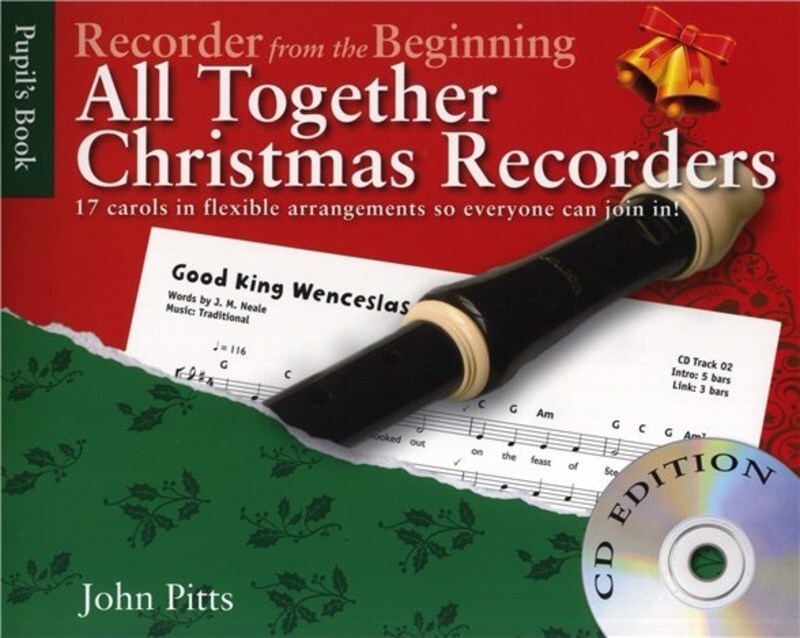 Recorder From The Beginning All Together Xmas Softcover Book/CD