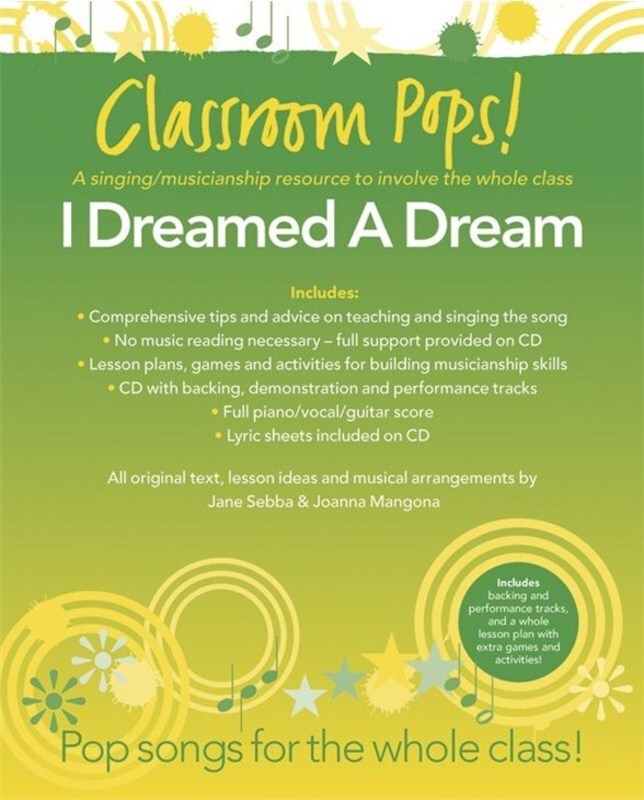 Classroom Pops I Dreamed A Dream Book/CD