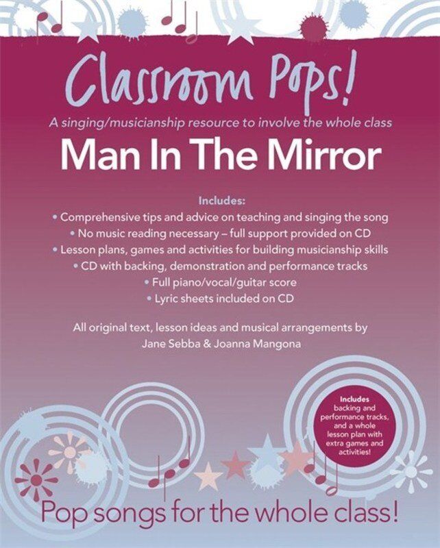 Classroom Pops Man in the Mirror Book/CD