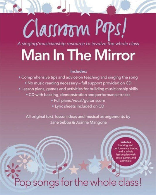 Classroom Pops Man in the Mirror Book/CD