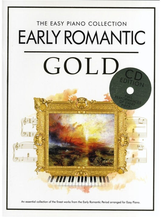 Easy Piano Collection Early Romantc Gold Softcover Book/CD