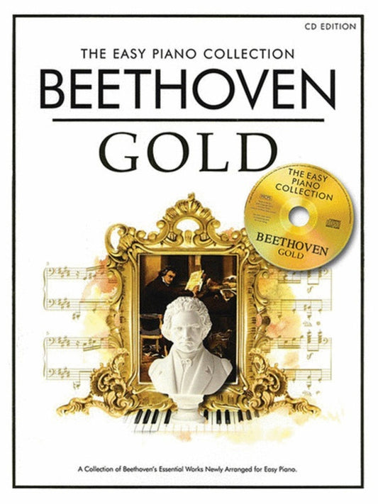 Easy Piano Collection Beethoven Gold Softcover Book/CD