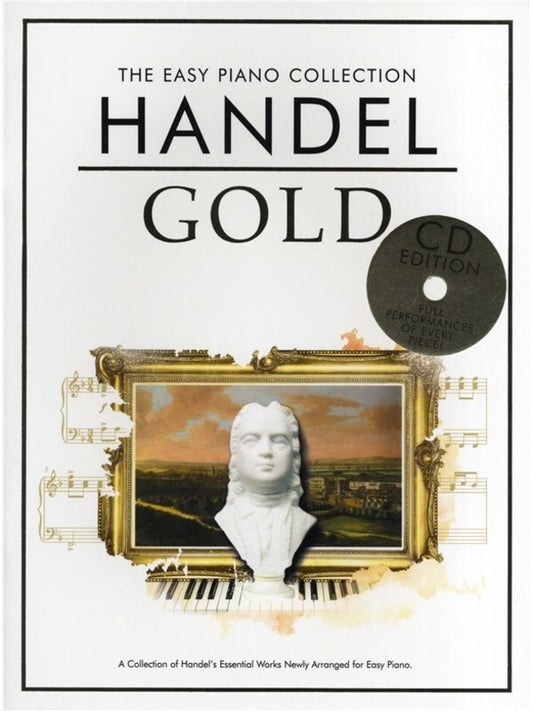 Easy Piano Collection Handel Gold Softcover Book/CD